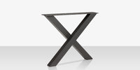 DecoScapes Contemporary X Style Dining Table Base