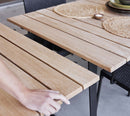 Cane-Line Copenhagen Dining Table with 32.67 Inches  Extension