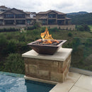 The Outdoor Plus Maya Hammered Copper Fire & Water Bowl