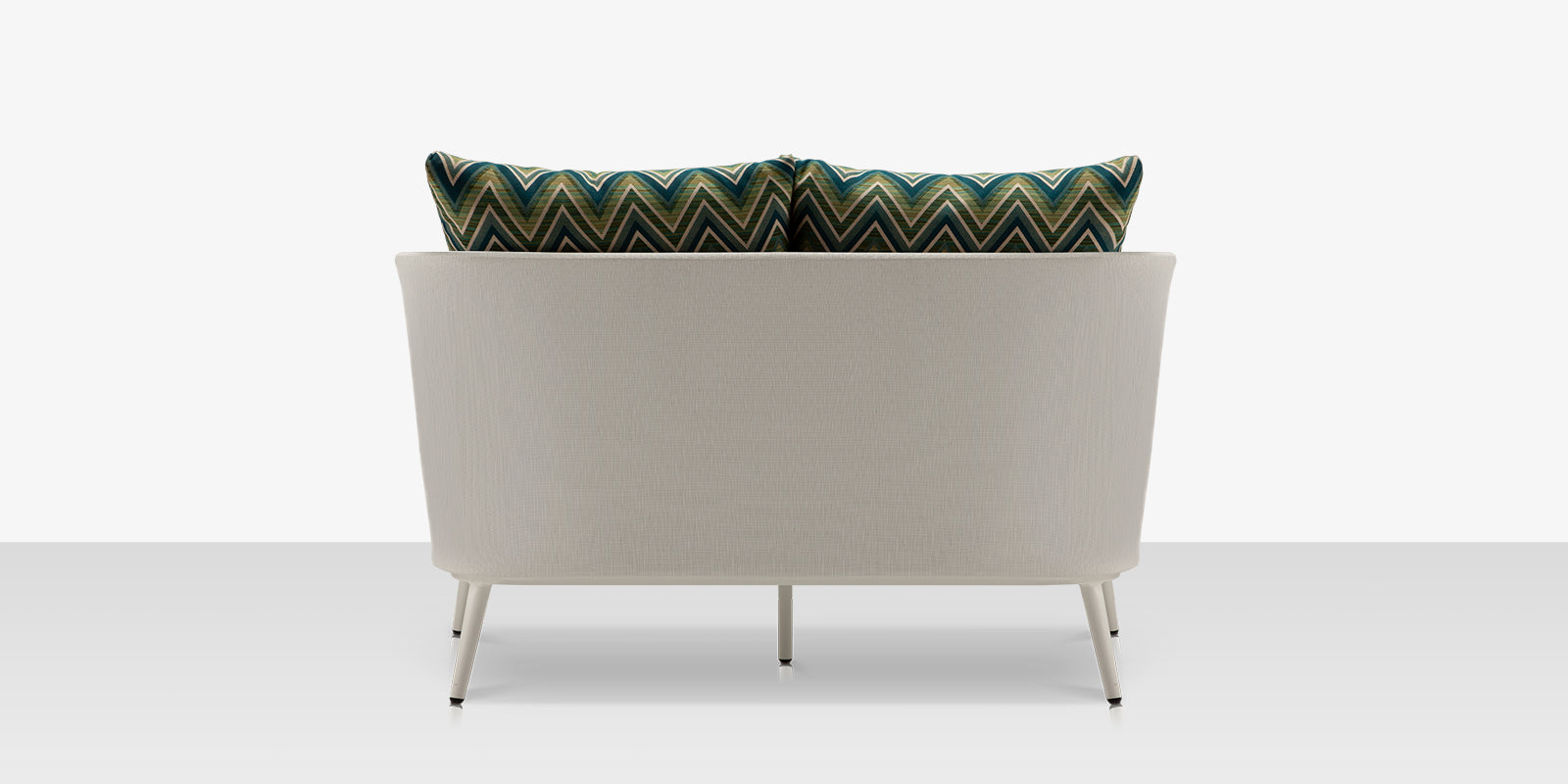 DecoScapes Furniture Cosmo Aluminum Loveseat
