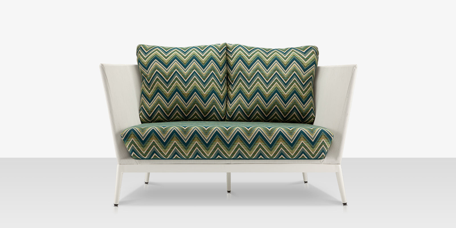 DecoScapes Furniture Cosmo Aluminum Loveseat