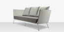 DecoScapes Furniture Cosmo Aluminum Sofa