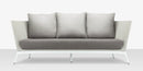 DecoScapes Furniture Cosmo Aluminum Sofa