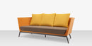 DecoScapes Furniture Cosmo Aluminum Sofa