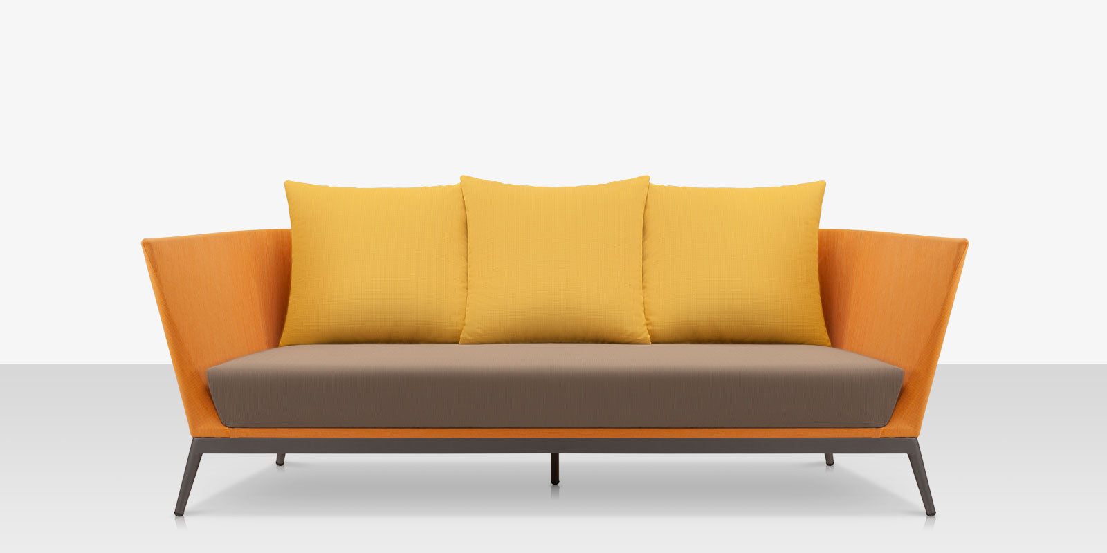 DecoScapes Furniture Cosmo Aluminum Sofa