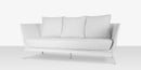 DecoScapes Furniture Cosmo Aluminum Sofa
