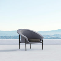 Azzurro Living Cove Club Chair In Midnight Cushion
