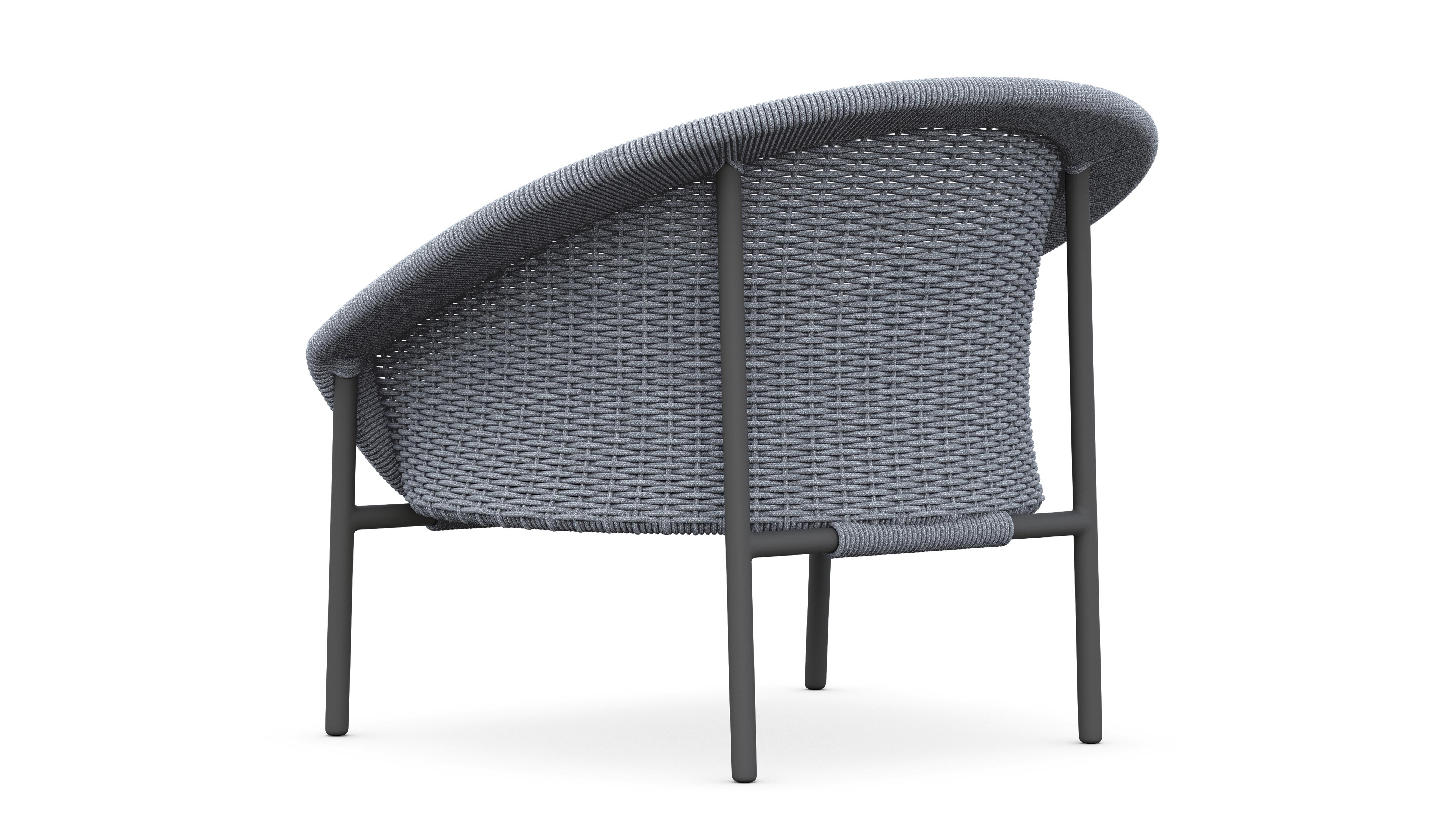 Azzurro Living Cove Club Chair In Midnight Cushion