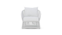 Azzurro Living Cape Town Swivel Club Chair + Polar Cushion