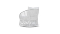 Azzurro Living Cape Town Swivel Club Chair + Polar Cushion