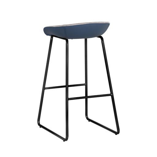 Sunpan Skylar Barstool - Polo Club Stone / Dillon Thunder