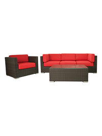 Florida Seating Crystal Beach Armchair with Sunbrella® Capra Lagoon 146500-003
