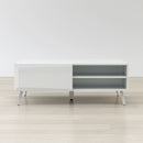 Anderson Teak Altus 43" Coffee Table Gloss White/Grey