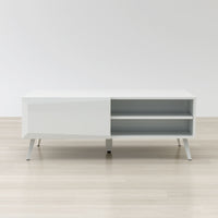 Anderson Teak Altus 43" Coffee Table Gloss White/Grey