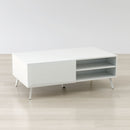Anderson Teak Altus 43" Coffee Table Gloss White/Grey