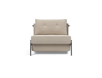 Innovation Living Cubed Queen Size Sofa Bed With Chrome Legs