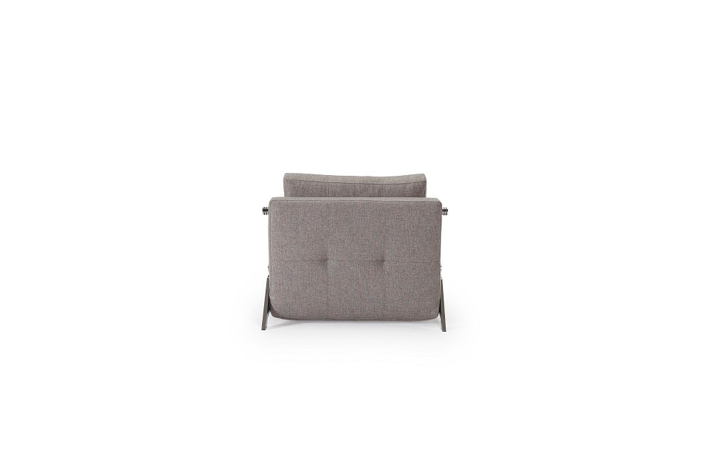 Innovation Living Cubed Queen Size Sofa Bed With Chrome Legs