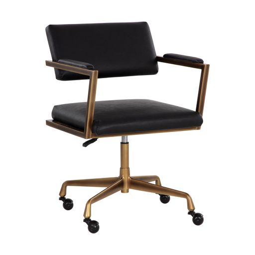 Sunpan Ventouz Office Chair - Vintage Black