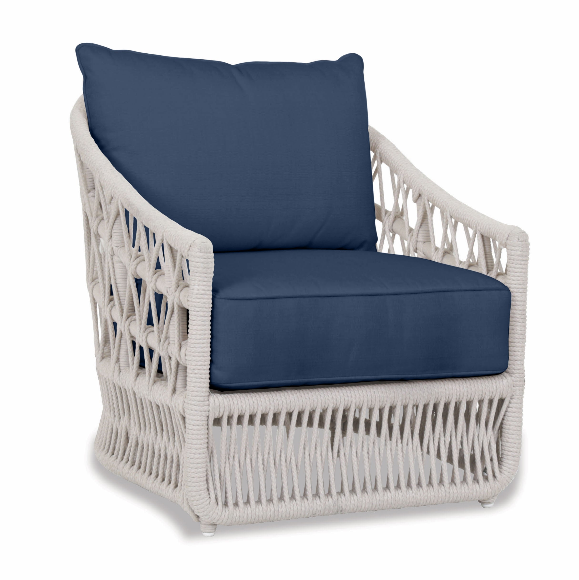 Sunset West Dana Rope Club Chair with Cushion
