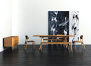 Greenington Currant 72 - 92" Extendable Dining Table In Caramelized / Black Walnut