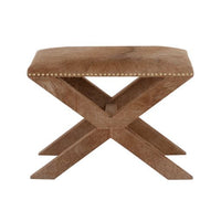 Sunpan Theodora Stool Grey / Brown
