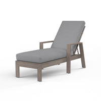 Sunset West Laguna Aluminum Chaise Lounge with Cushion