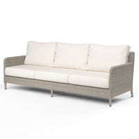 Sunset West Manhattan Ottoman with Cushion