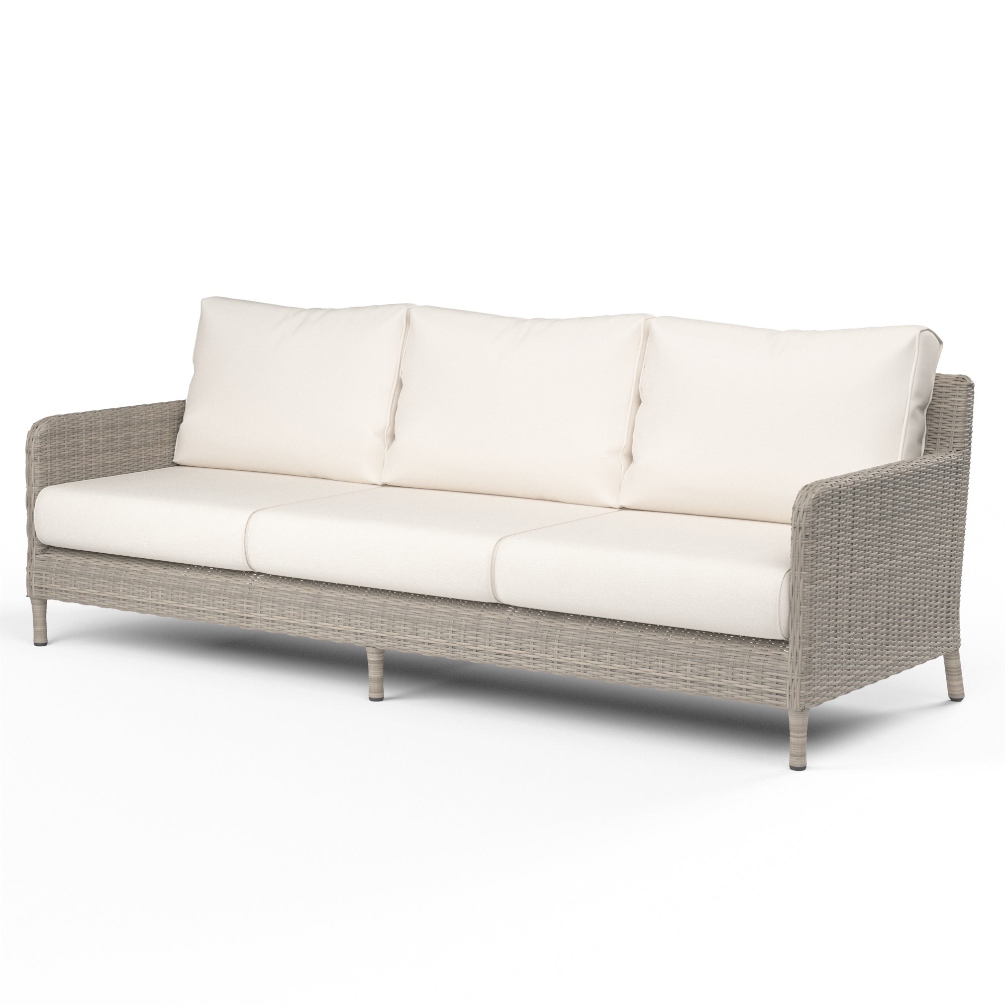 Sunset West Manhattan Ottoman with Cushion