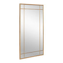 Sunpan Pasadena Floor Mirror Black / Brass