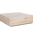 Sunpan Frezco Coffee Table in Grey / Light Oak