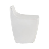 Sunpan Ledger Stool in Ash Grey Wood Look / Black / White