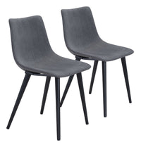Daniel Dining Chair in Vintage Brown/Vintage Black/Gray