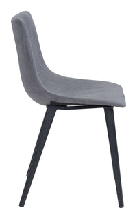 Daniel Dining Chair in Vintage Brown/Vintage Black/Gray
