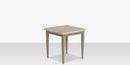 DecoScapes Danish Aluminum 20'' Wide Square Small Coffee Table