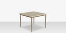 DecoScapes Danish Aluminum Square Dining Table