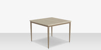 DecoScapes Danish Aluminum Square Dining Table