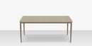 DecoScapes Danish Aluminum Square Dining Table