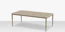 DecoScapes Danish Aluminum Rectangular Dining Table