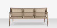 DecoScapes Danish Aluminum Sling Strap Sofa