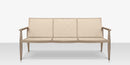 DecoScapes Danish Aluminum Sling Strap Sofa