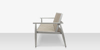 DecoScapes Danish Aluminum Sling Strap Sofa
