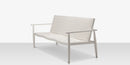 DecoScapes Danish Aluminum Sling Strap Sofa