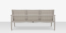 DecoScapes Danish Aluminum Sling Strap Sofa