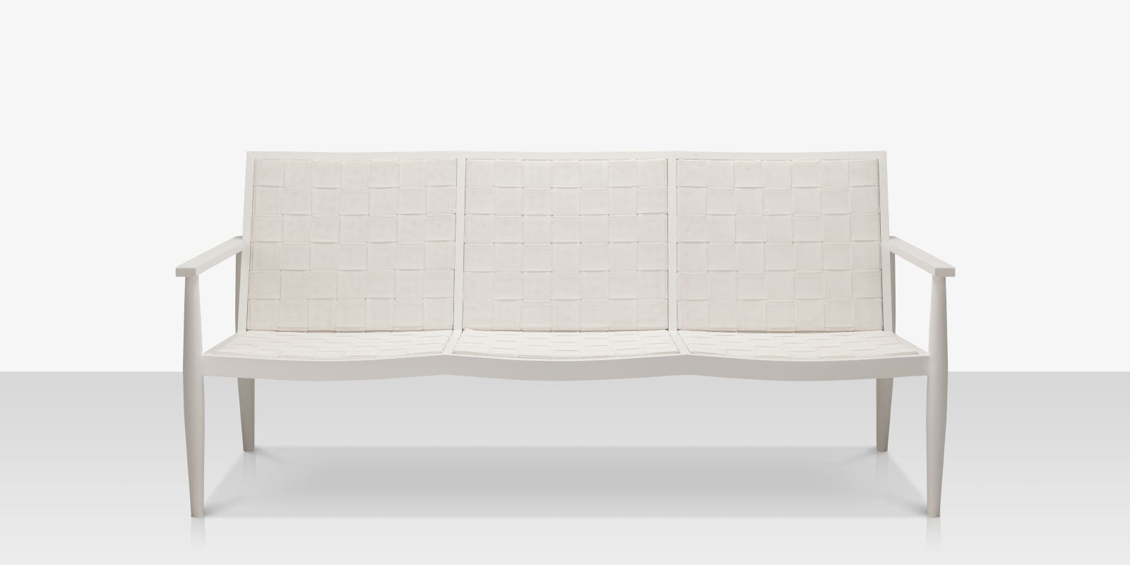 DecoScapes Danish Aluminum Sling Strap Sofa