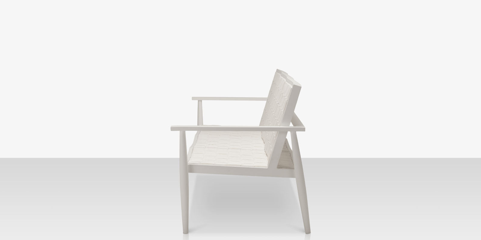 DecoScapes Danish Aluminum Sling Strap Sofa