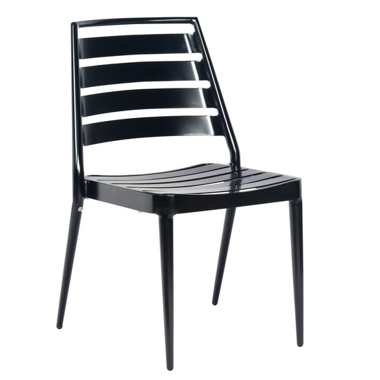 Woodard Daytona Slat Dining Chair - Stackable