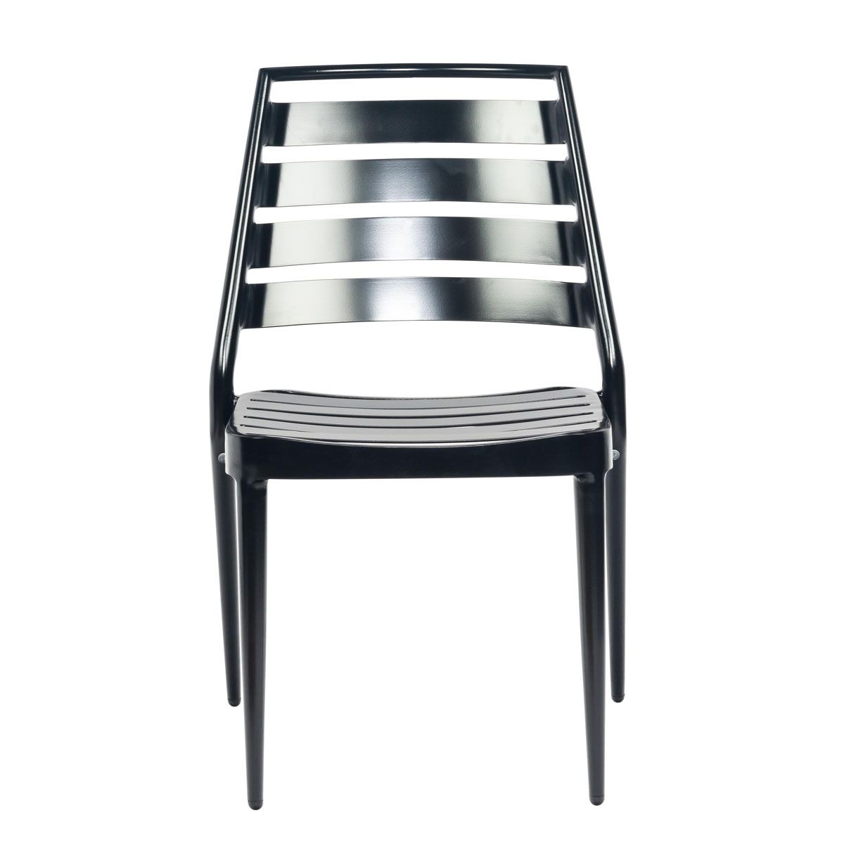 Woodard Daytona Slat Dining Chair - Stackable