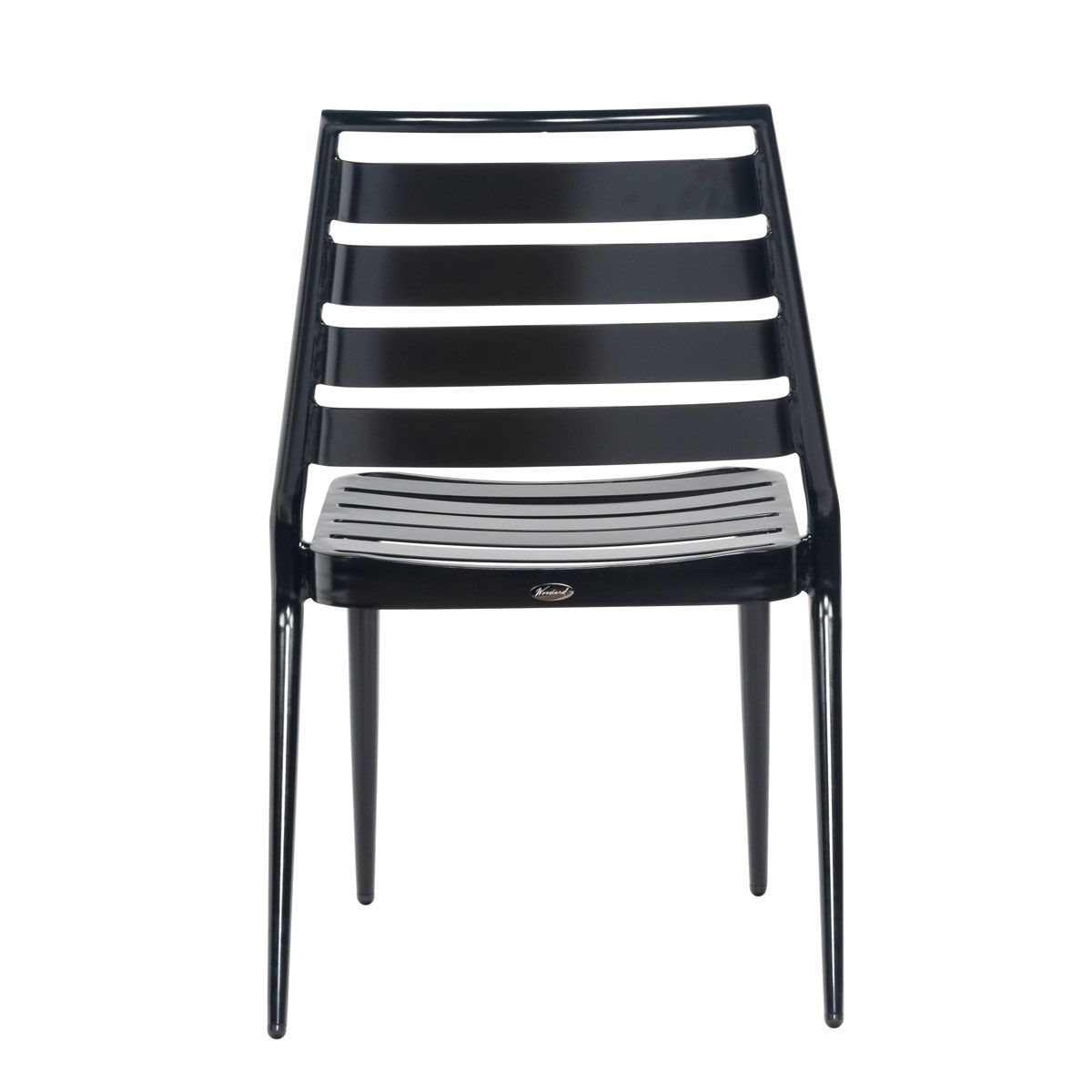 Woodard Daytona Slat Dining Chair - Stackable