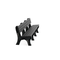 Polly Products Deluxe Backed Bench