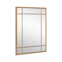 Sunpan Pasadena Wall Mirror Black / Brass